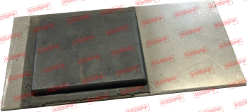 24260 Kempf Gummiauflage, Alu, 315x150x6+10mm